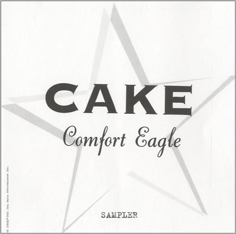 Cake Comfort Eagle -Sampler US Promo CD single (CD5 / 5") CSK16848