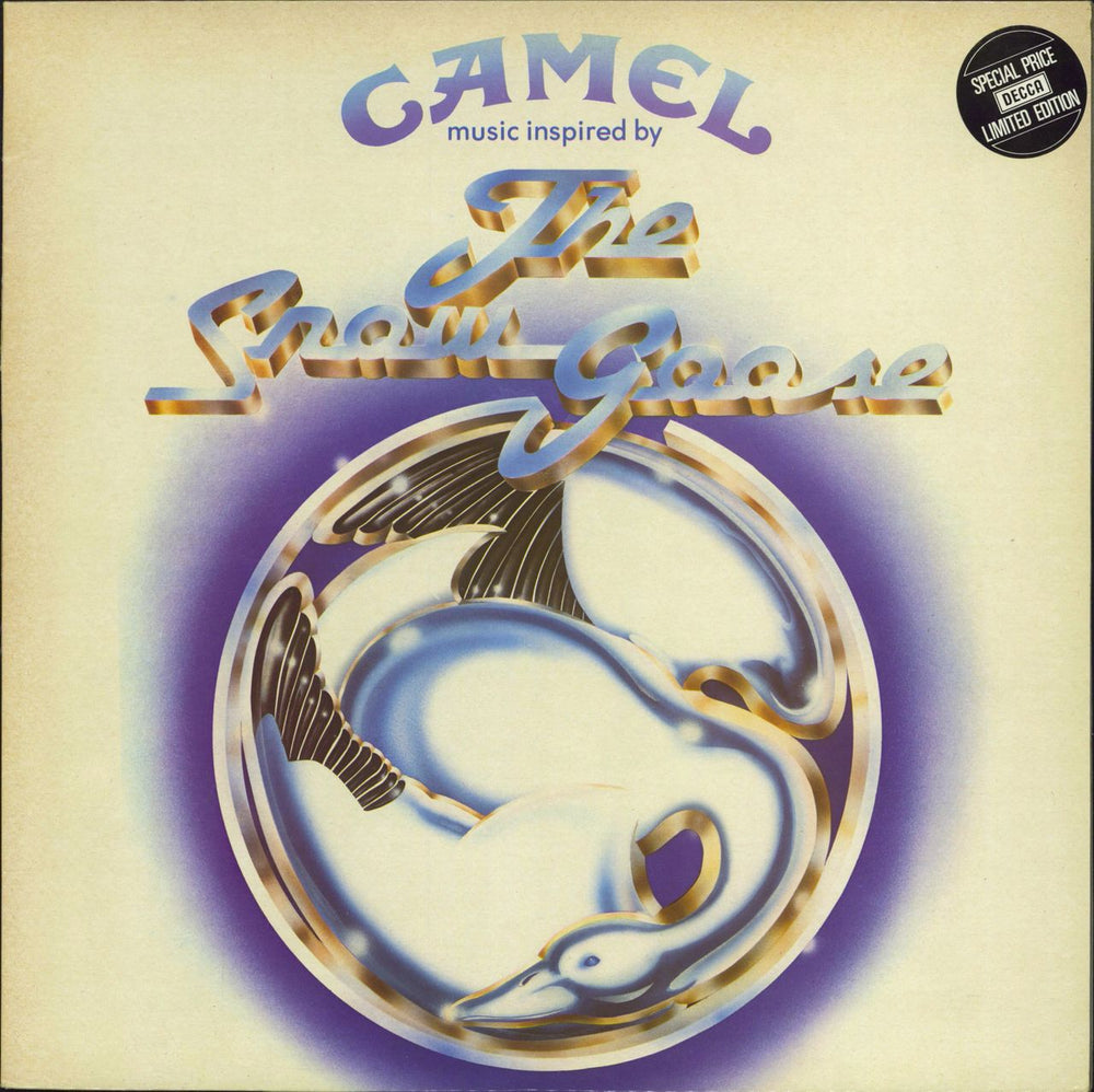 Camel The Snow Goose - 3rd - Stickered sleeve UK vinyl LP album (LP record) SKL-R5207