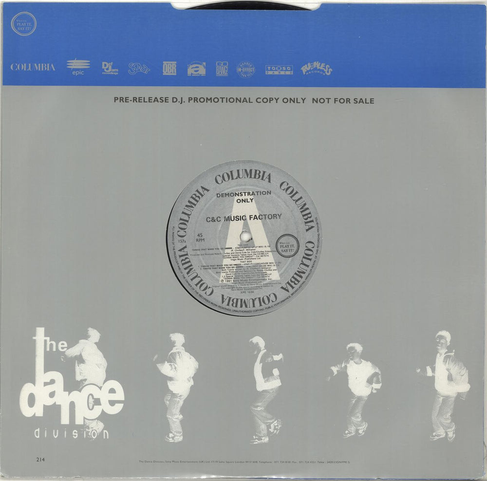 C&C Music Factory Things That Make You Go Hmmm... UK Promo 12" vinyl single (12 inch record / Maxi-single) XPR1638