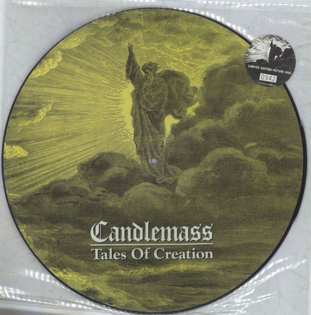 Candlemass Tales Of Creation UK picture disc LP (vinyl picture disc album) MFN95P