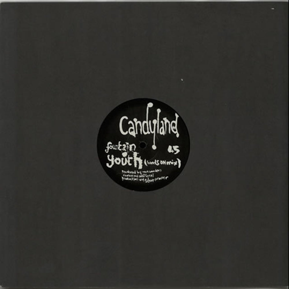 Candyland Fountain O' Youth UK Promo 12" vinyl single (12 inch record / Maxi-single) YESX4P