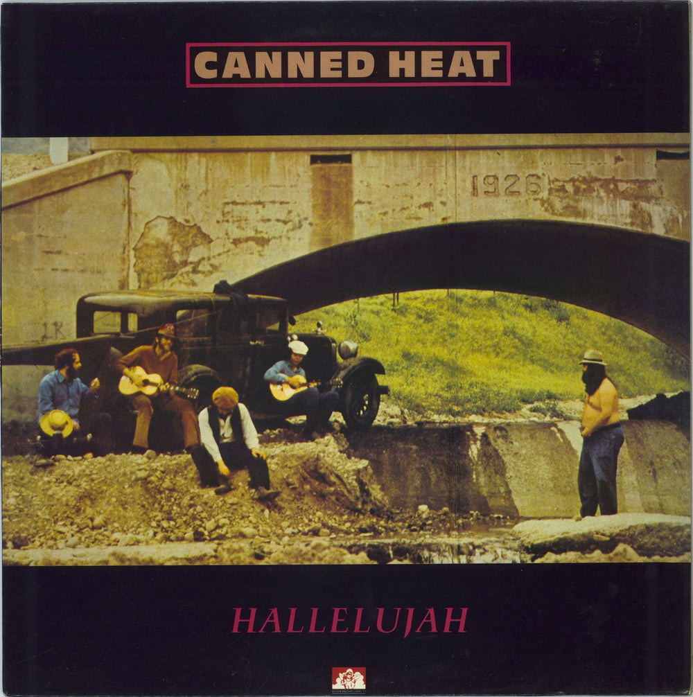 Canned Heat Hallelujah French vinyl LP album (LP record) SEE-248