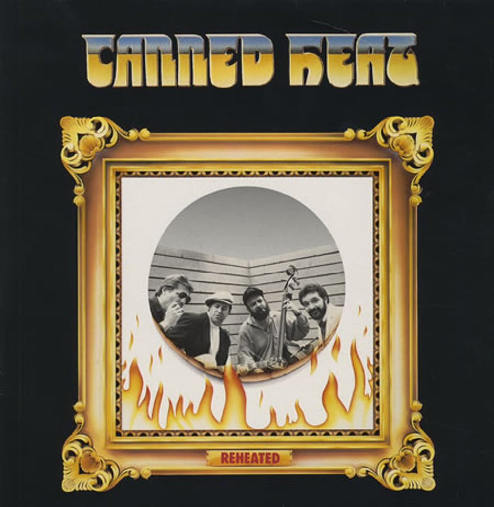 Canned Heat Reheated German vinyl LP album (LP record) 08-8803