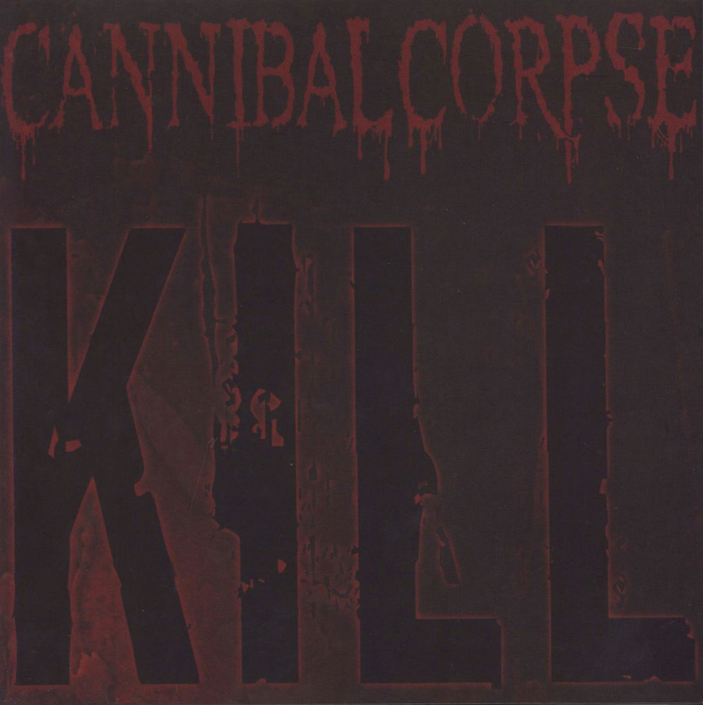 Cannibal Corpse Kill UK vinyl LP album (LP record) BOBV143LP