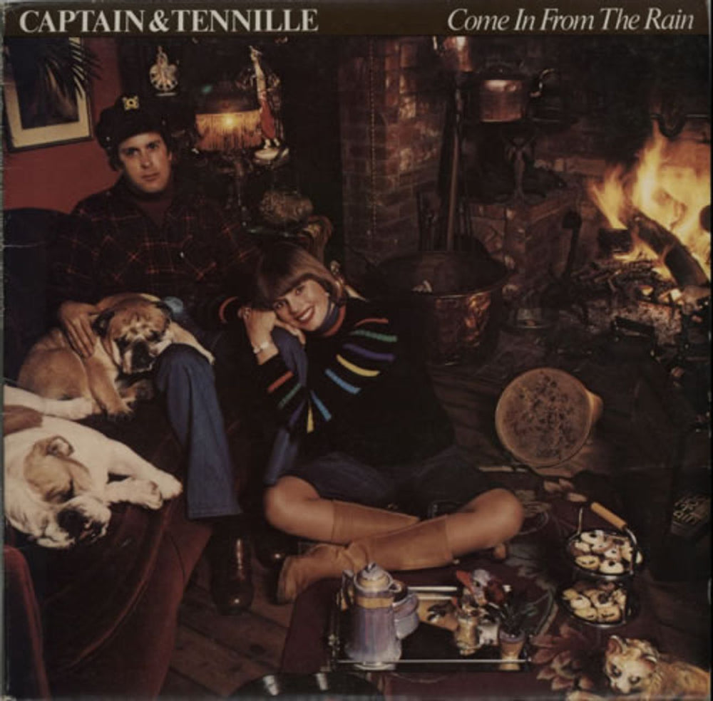 Captain & Tennille Come In From The Rain + Poster UK vinyl LP album (LP record) AMLH64700