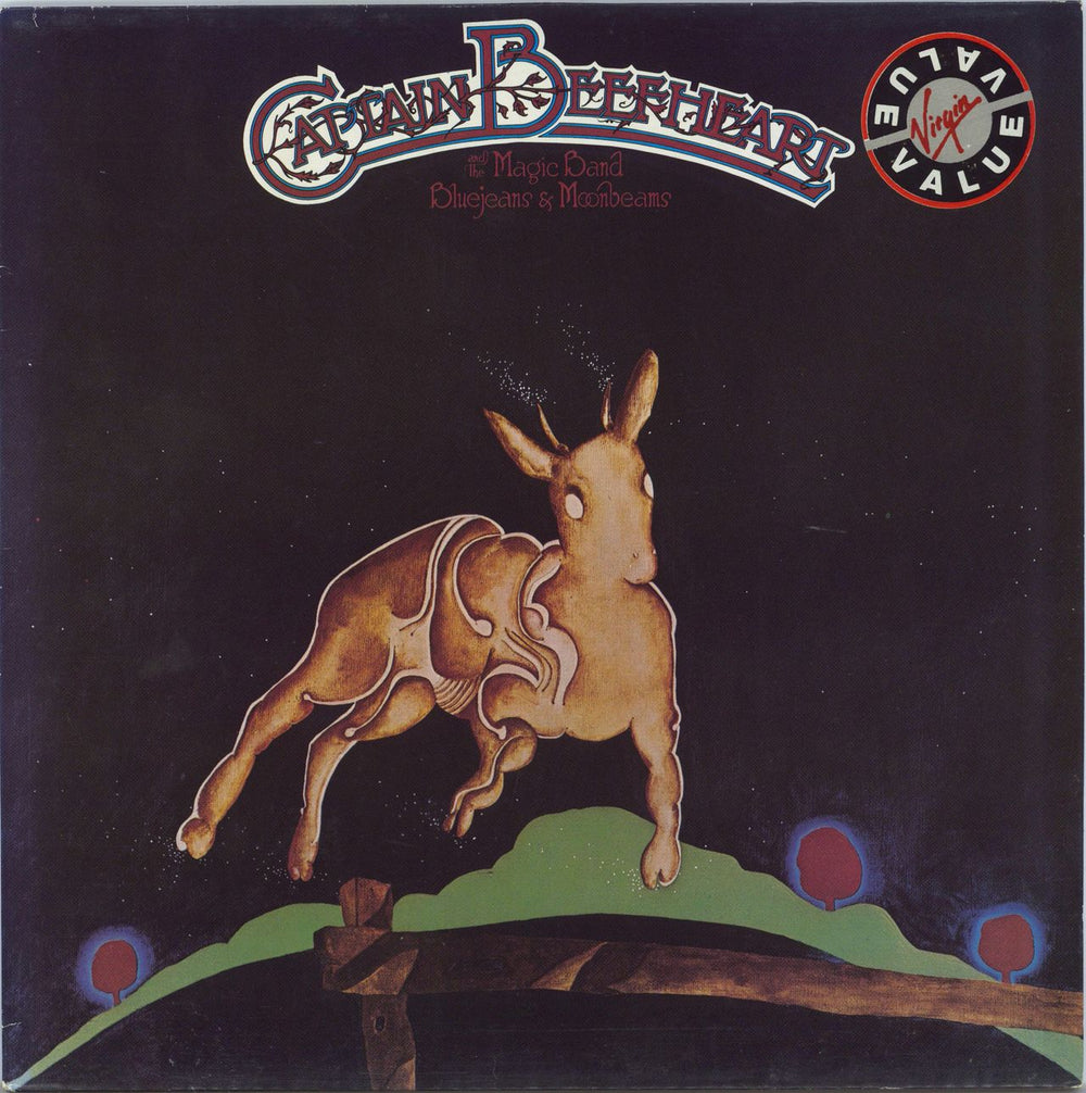 Captain Beefheart & Magic Band Bluejeans & Moonbeams UK vinyl LP album (LP record) OVED19