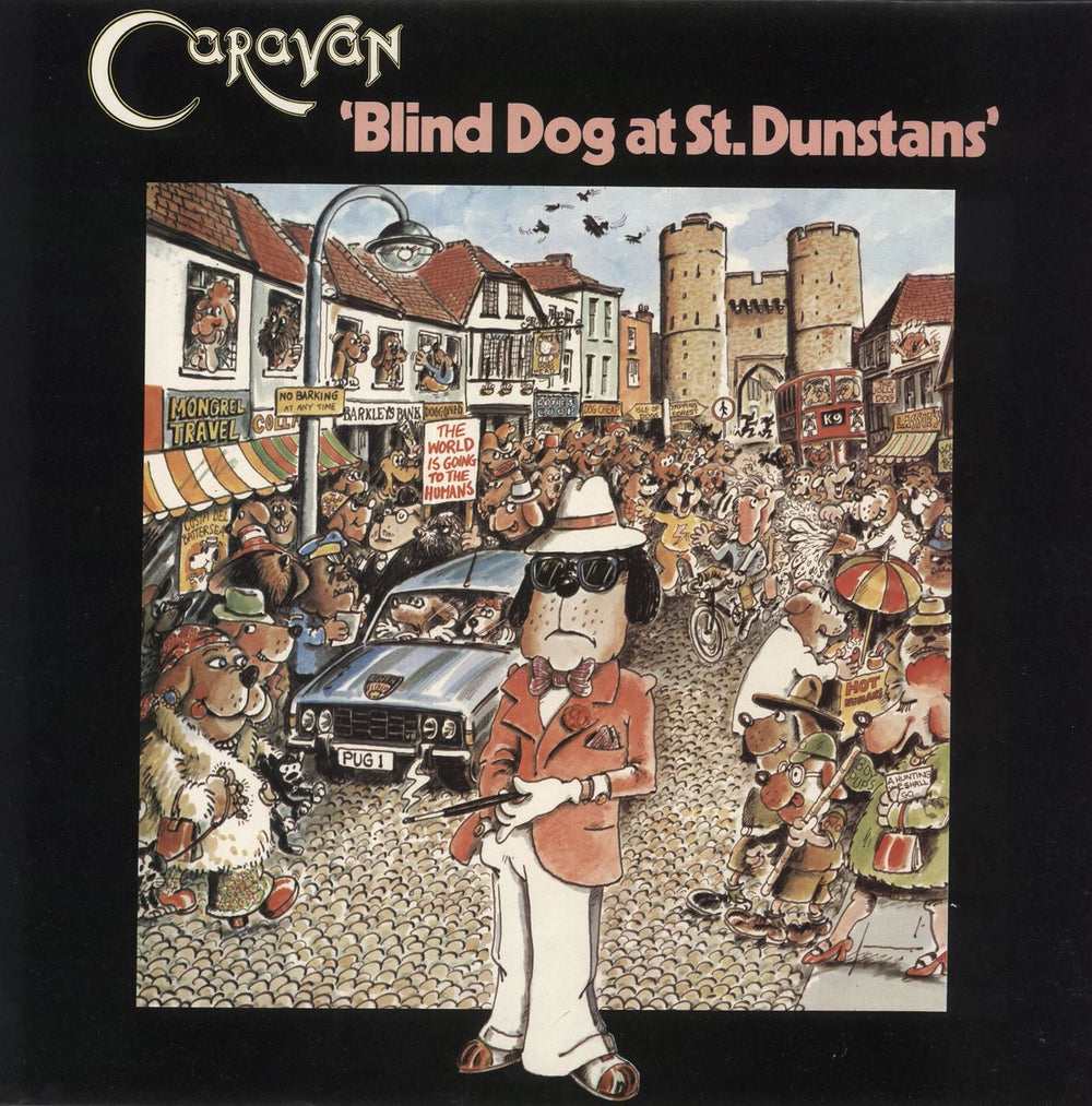 Caravan Blind Dog At St. Dunstans UK vinyl LP album (LP record) BTM1007