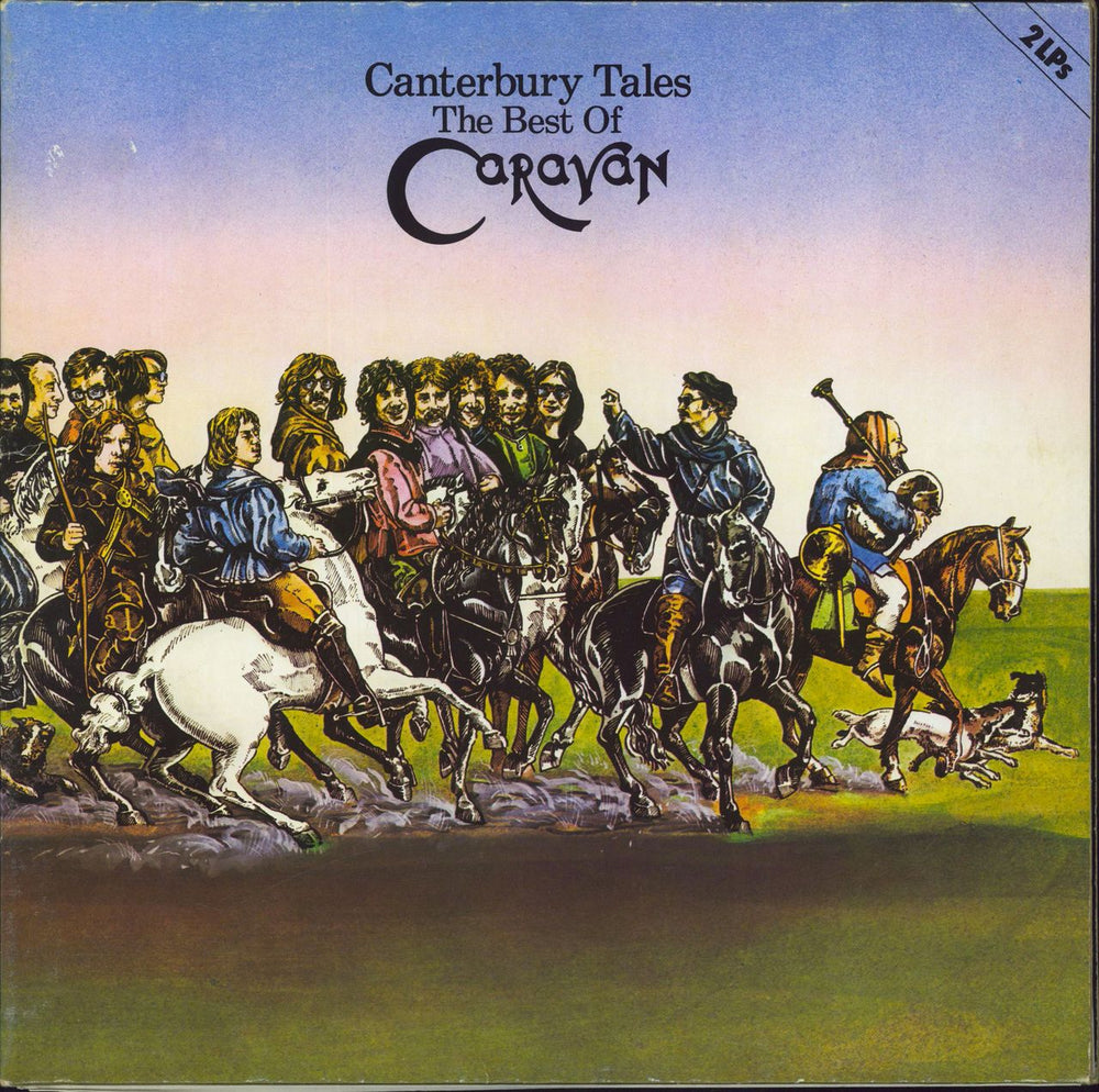 Caravan Canterbury Tales - The Best Of Caravan German 2-LP vinyl record set (Double LP Album) 6.28410