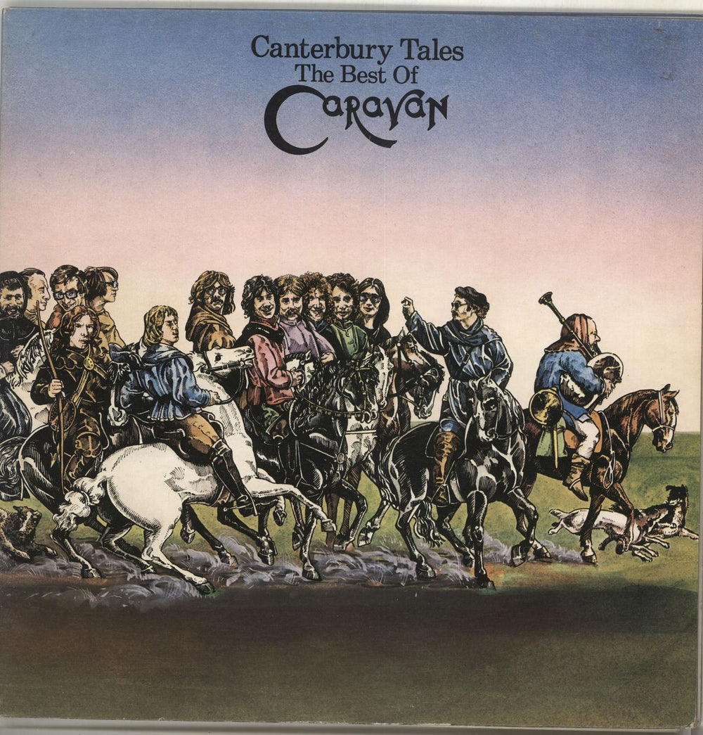 Caravan Canterbury Tales - The Best Of Caravan UK 2-LP vinyl record set (Double LP Album) DKL-R8/1&8/2