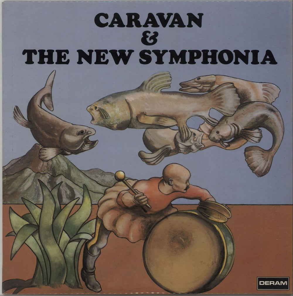 Caravan Caravan & The New Symphonia - EX UK vinyl LP album (LP record) SML-R1110