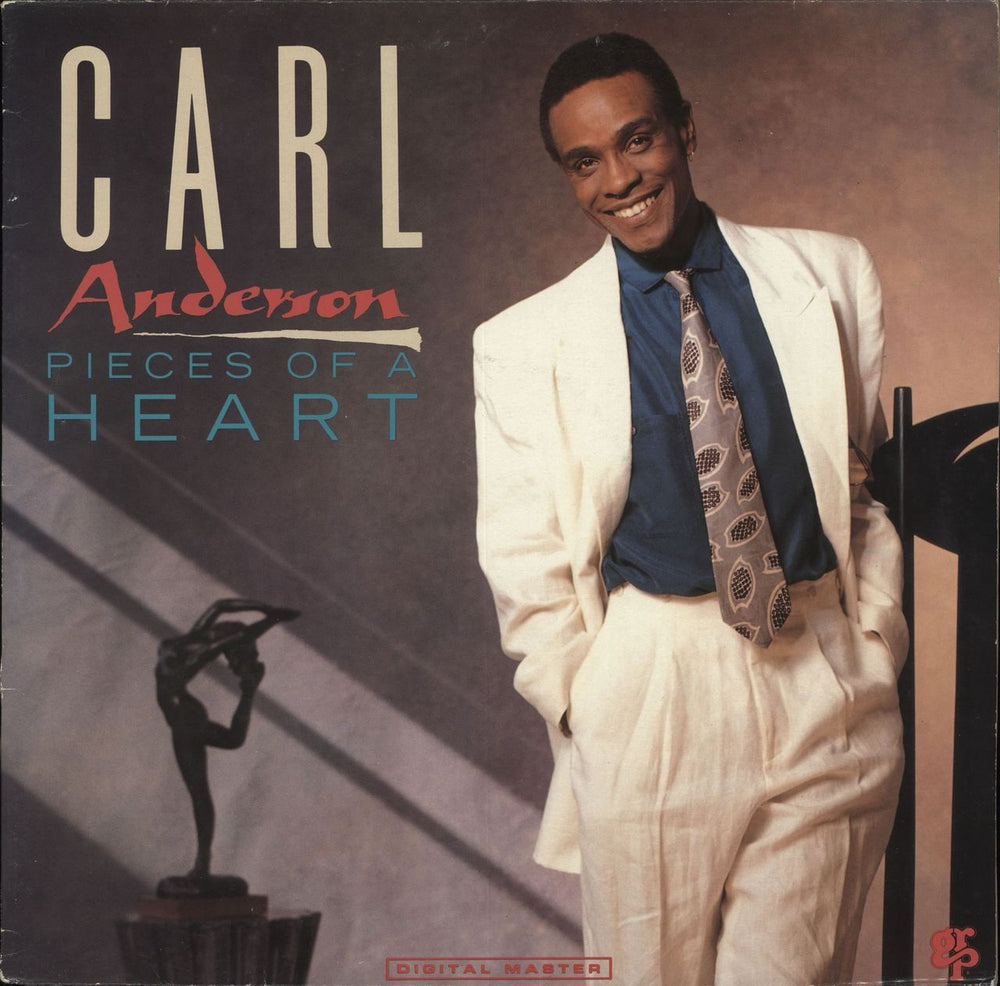 Carl Anderson Pieces Of A Heart Swiss vinyl LP album (LP record) GRP9612