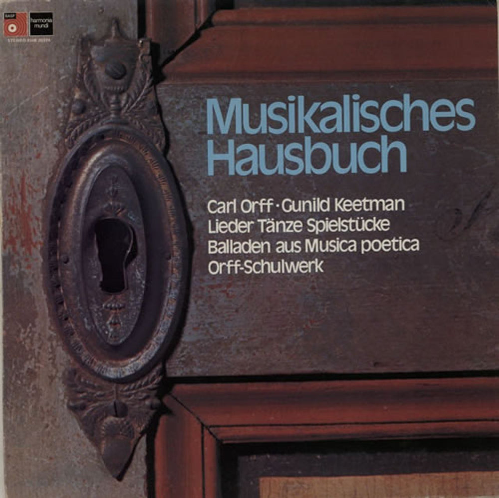 Carl Orff Musikalisches Hausbuch German vinyl LP album (LP record) KHB20374