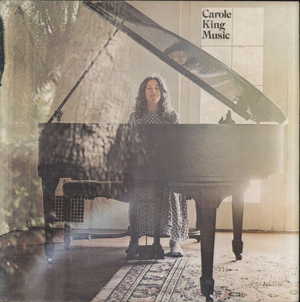 Carole King Carole King Music - 1st - Translucent Vinyl UK vinyl LP album (LP record) AMLH67013