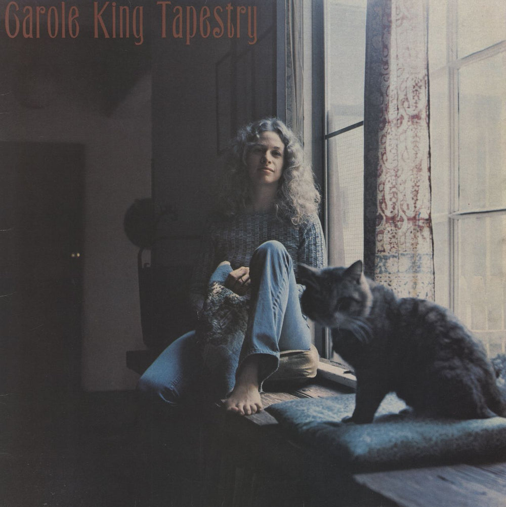 Carole King Tapestry - 2nd - Red - EX UK vinyl LP album (LP record) AMLS2025