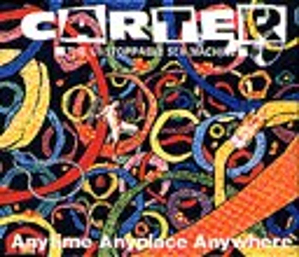 Carter USM Anytime Anyplace Anywhere UK 12" vinyl single (12 inch record / Maxi-single) RTT242