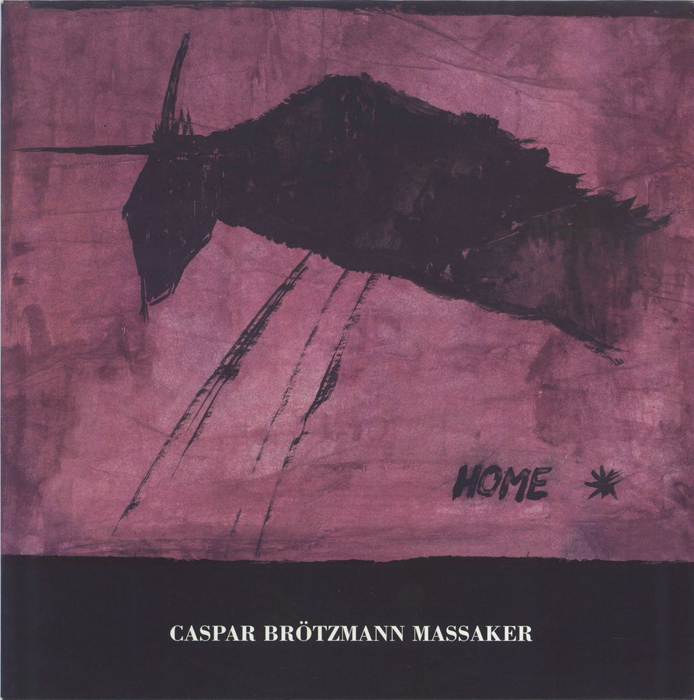 Caspar Brotzmann Home German vinyl LP album (LP record) RTD19519131