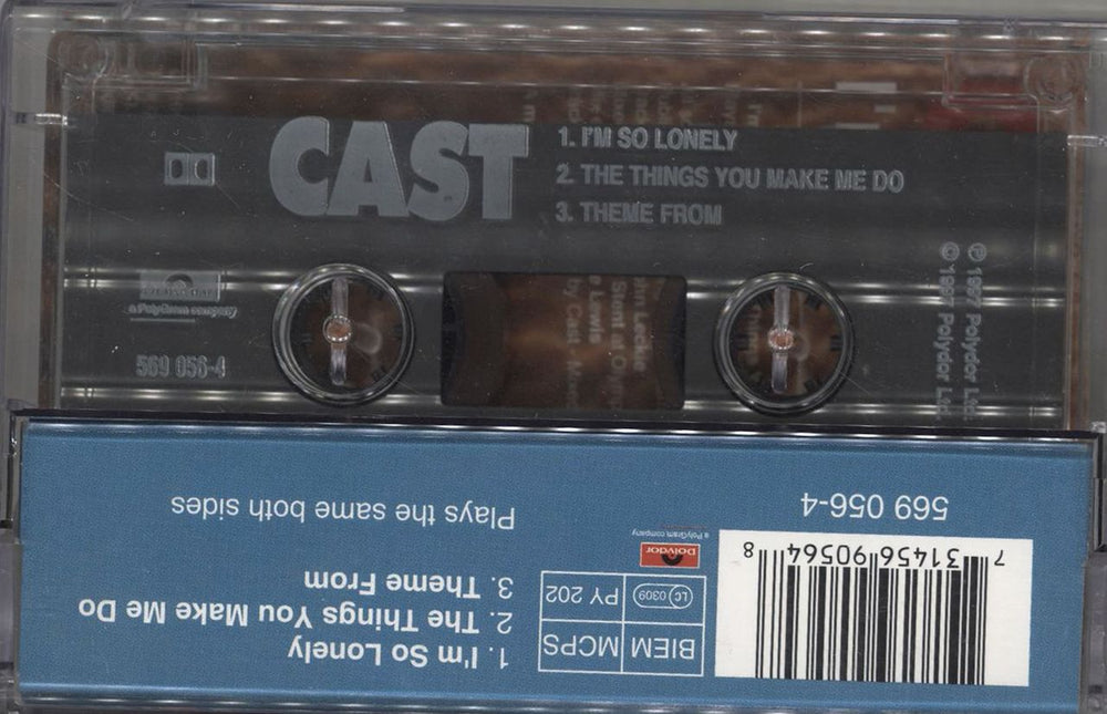 Cast I'm So Lonely UK cassette single 731456905648