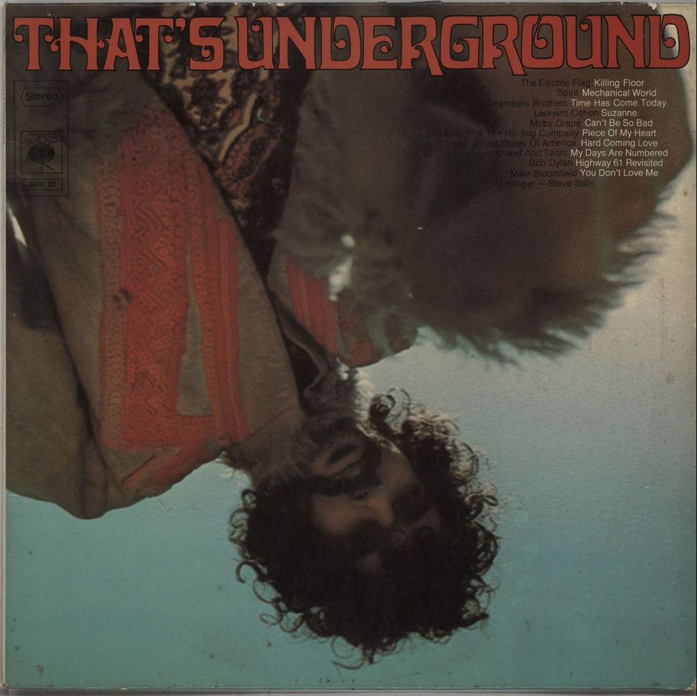 CBS Records That's Underground German vinyl LP album (LP record) SPR23