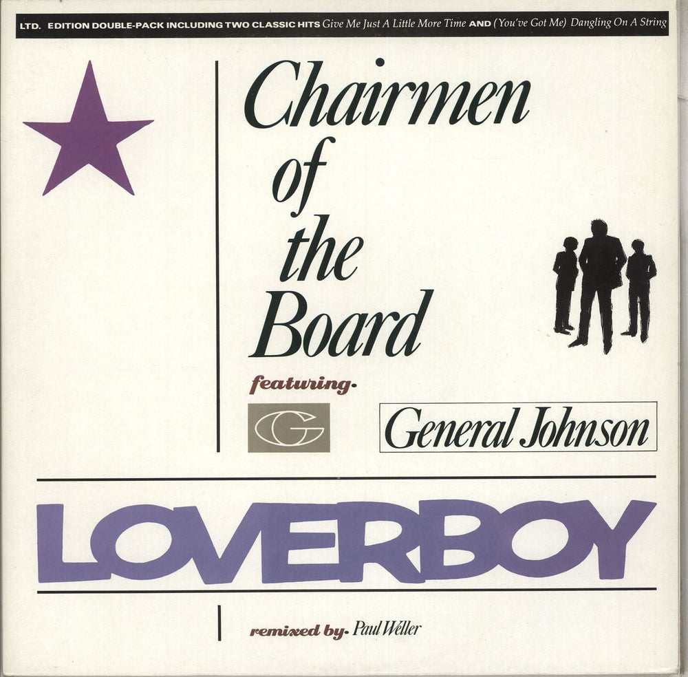 Chairmen Of The Board Loverboy UK 12" vinyl single (12 inch record / Maxi-single) 12EMID5585