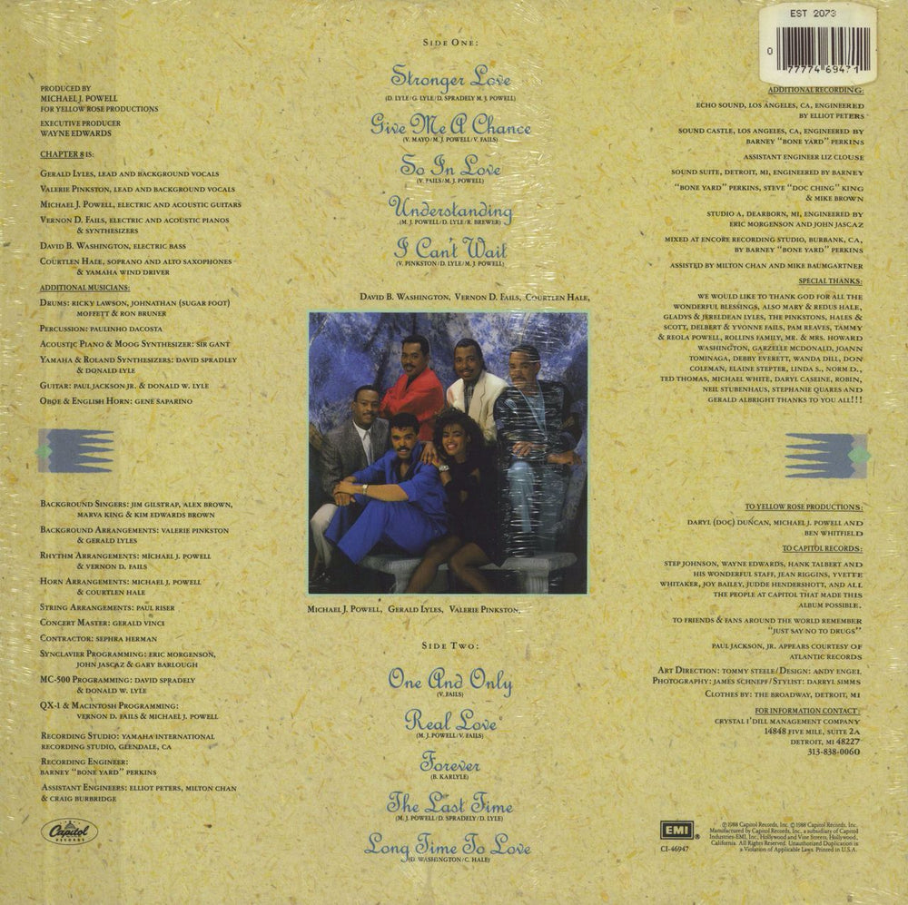 Chapter 8 Forever - Sealed & Stickered US vinyl LP album (LP record)