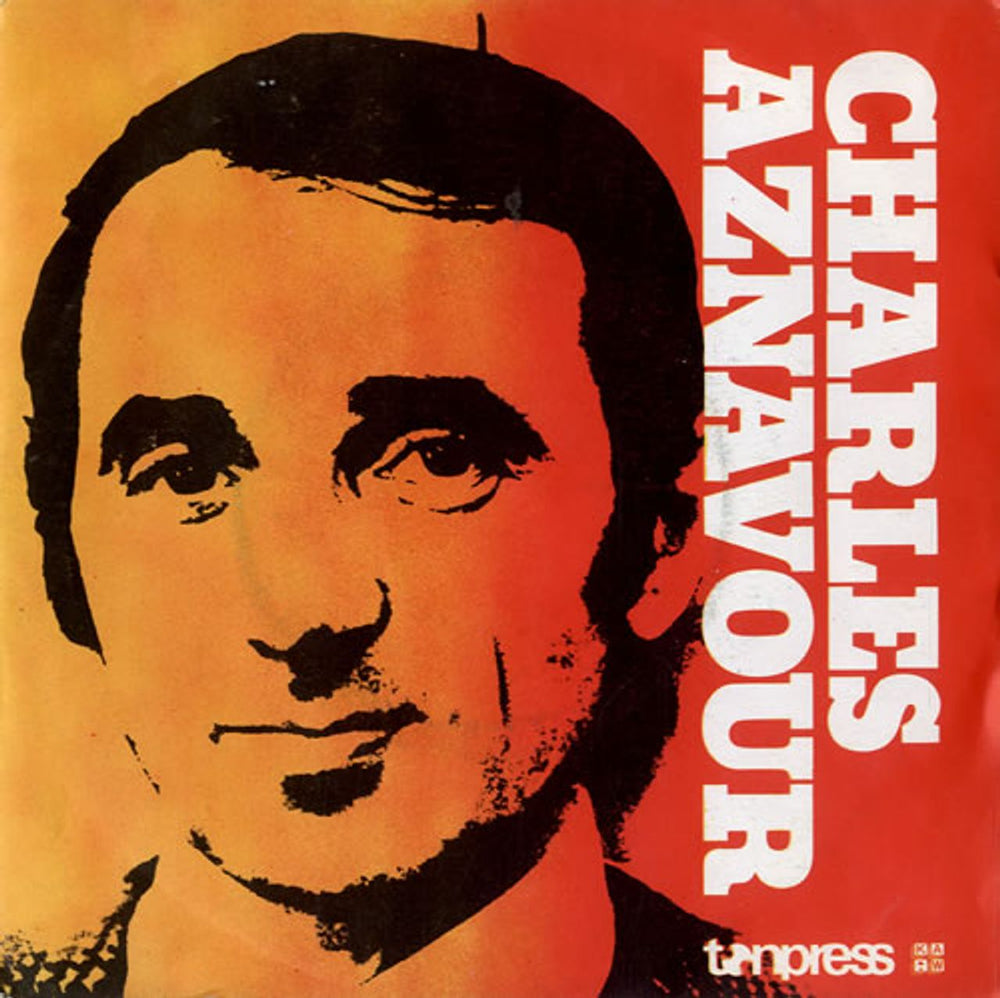 Charles Aznavour Take Me Along Polish 7" vinyl single (7 inch record / 45) S-222