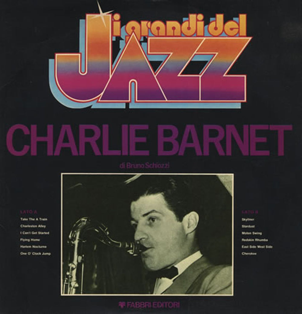 Charlie Barnet I Grandi Del Jazz #24 Italian vinyl LP album (LP record) GDJ24