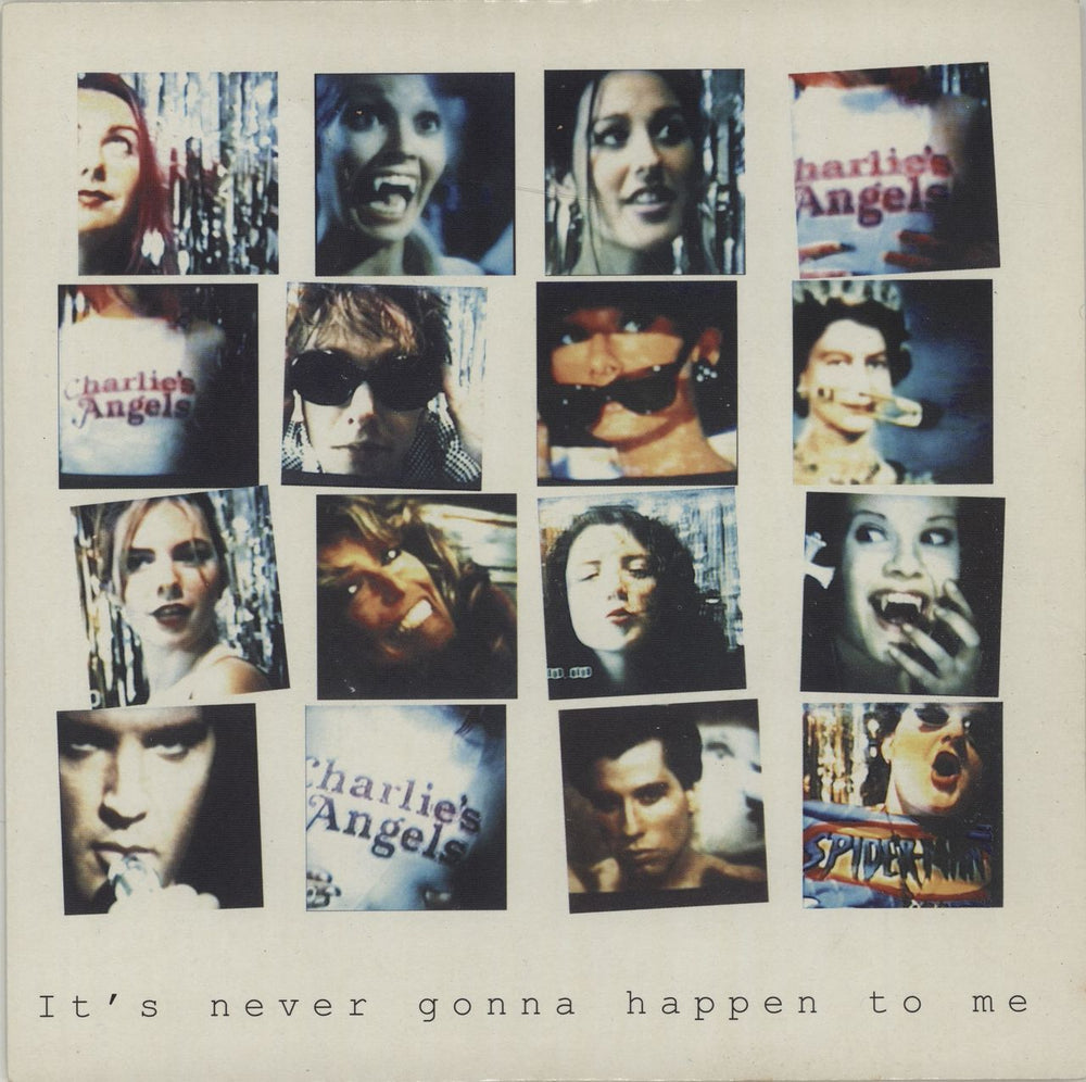 Charlie's Angels It's Never Gonna Happen To Me - Pink Vinyl UK 7" vinyl single (7 inch record / 45) ORGAN022