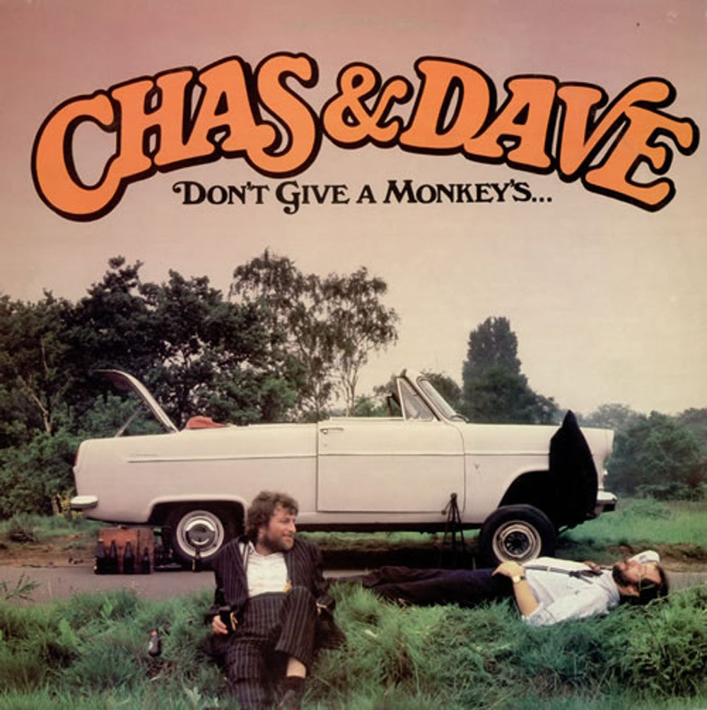 Chas & Dave Don't Give A Monkey's ... UK vinyl LP album (LP record) EMC3303