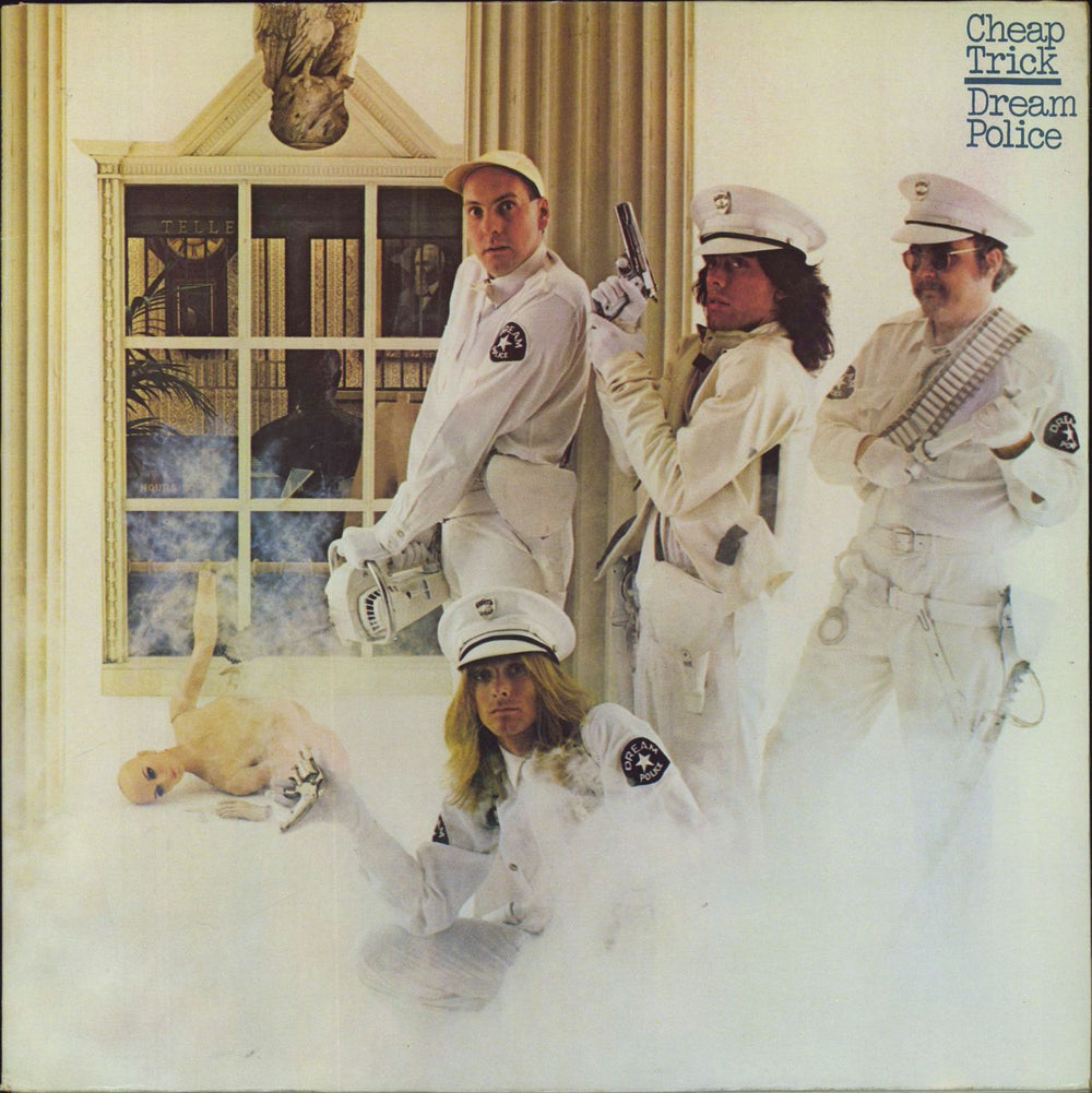 Cheap Trick Dream Police Dutch vinyl LP album (LP record) EPC83522