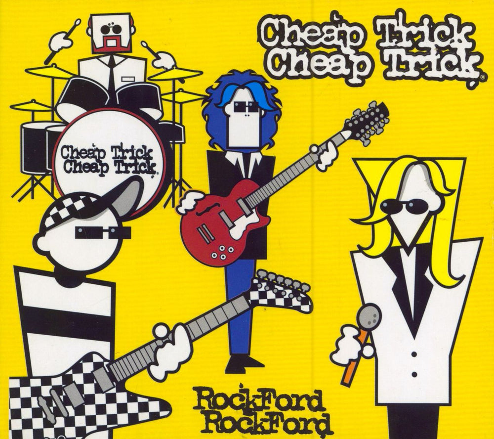 Cheap Trick Rockford UK CD album (CDLP) SPV97602CD