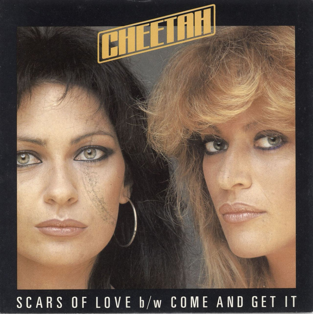 Cheetah (Rock) Scars Of Love UK 7" vinyl single (7 inch record / 45) EPCA2440