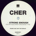 Cher Strong Enough - Club 69 Mixes UK Promo 12" vinyl single (12 inch record / Maxi-single)