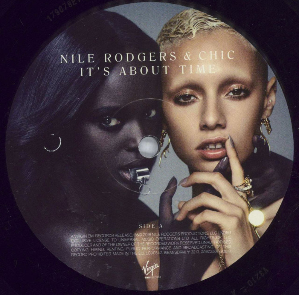 Chic It's About Time UK vinyl LP album (LP record) CHCLPIT821908