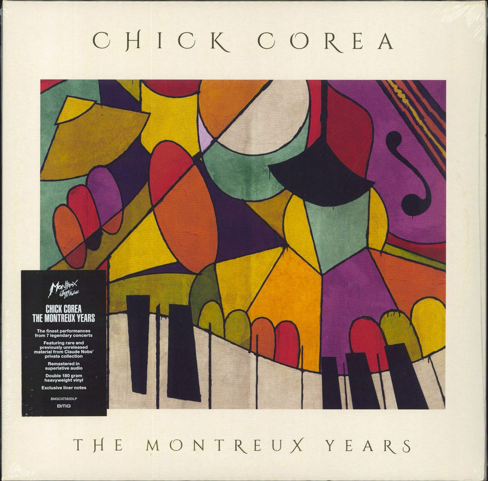Chick Corea The Montreux Years - 180gram Vinyl - Sealed UK 2-LP vinyl record set (Double LP Album) BMGCAT583DLP
