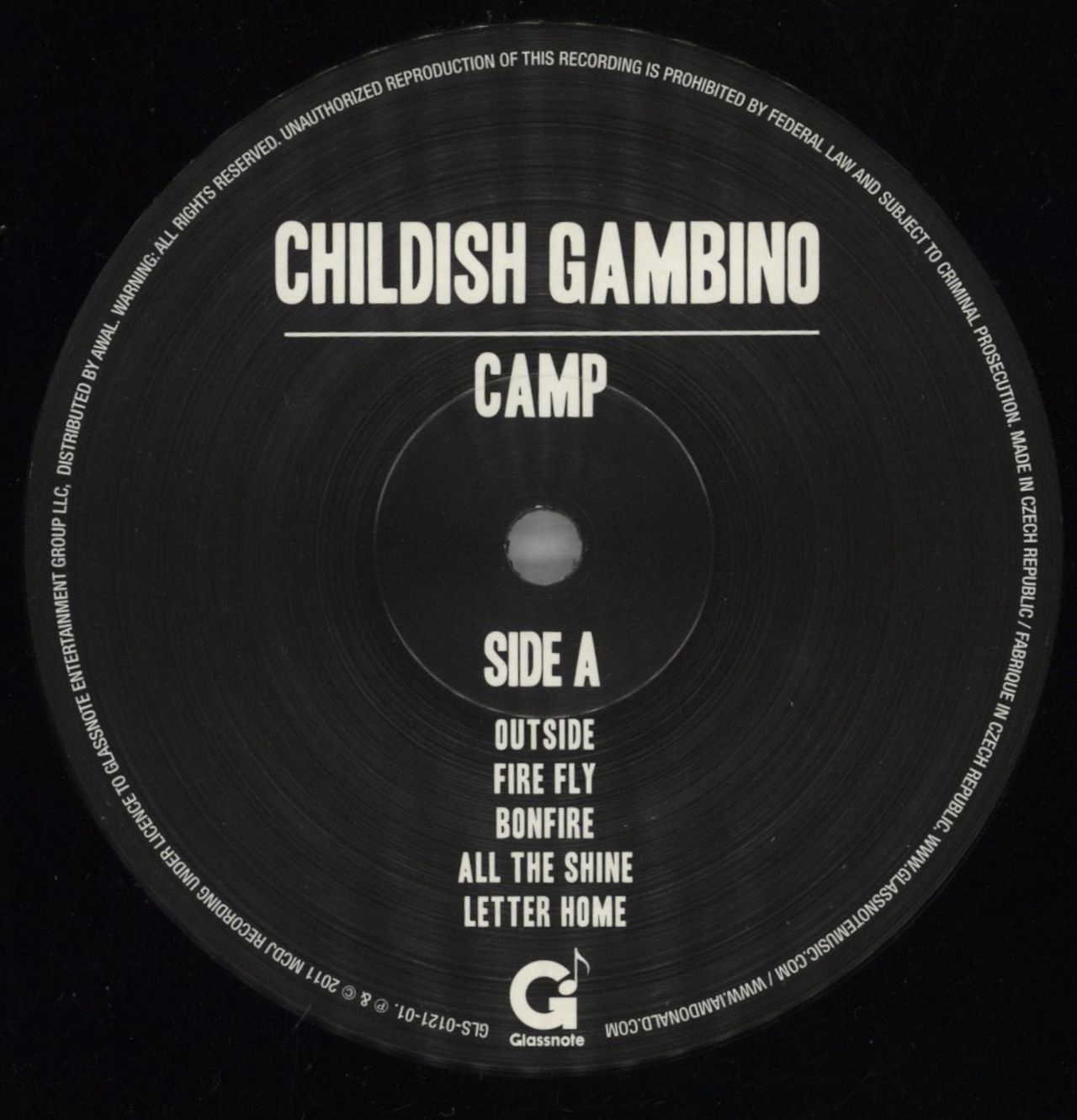 Childish outlet Gambino Camp Vinyl Record