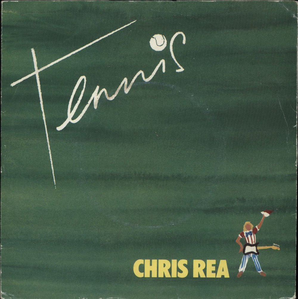 Chris Rea Tennis UK 7" vinyl single (7 inch record / 45) MAG163