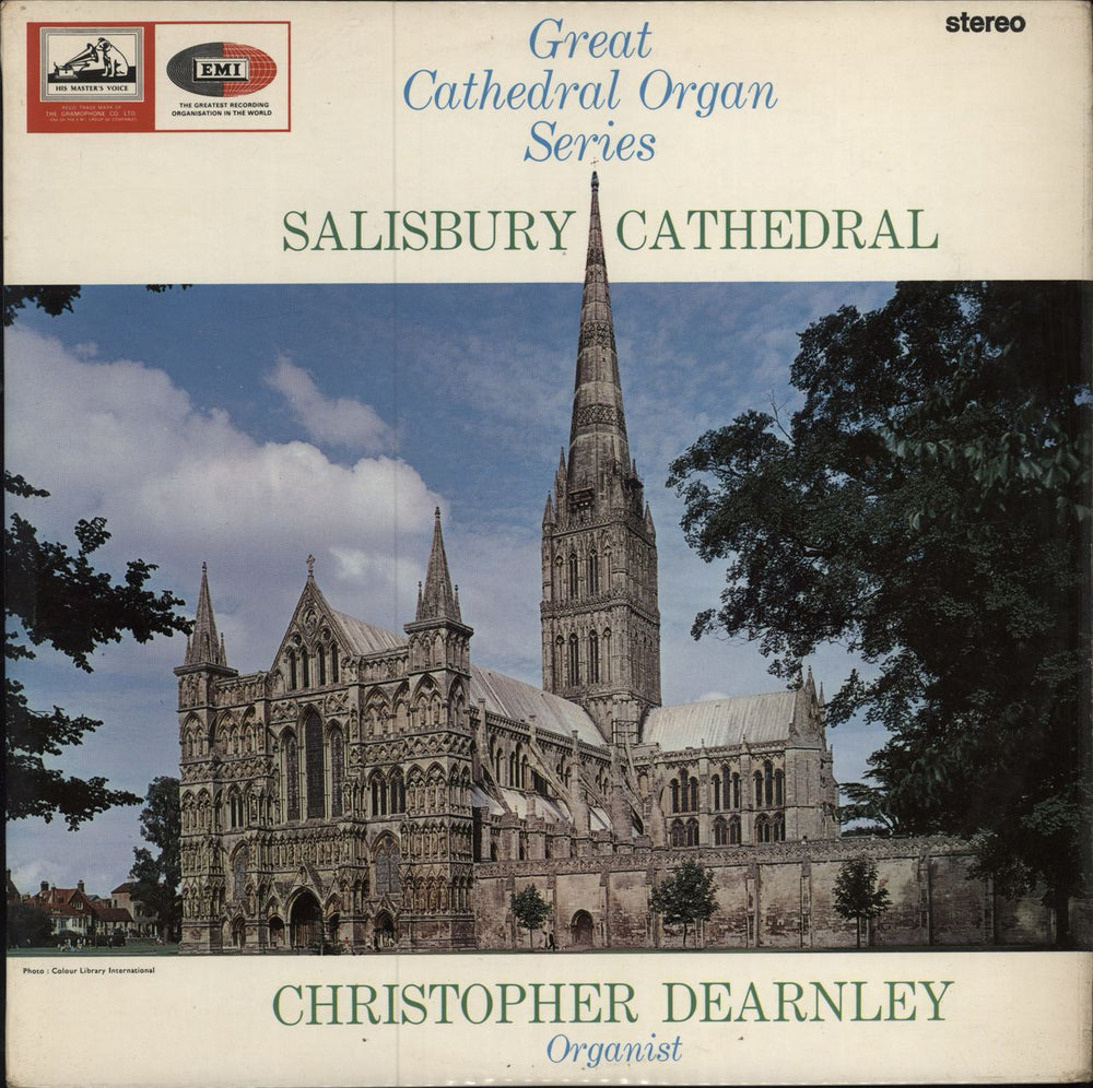 Christopher Dearnley Salisbury Cathedral UK vinyl LP album (LP record) CSD3595