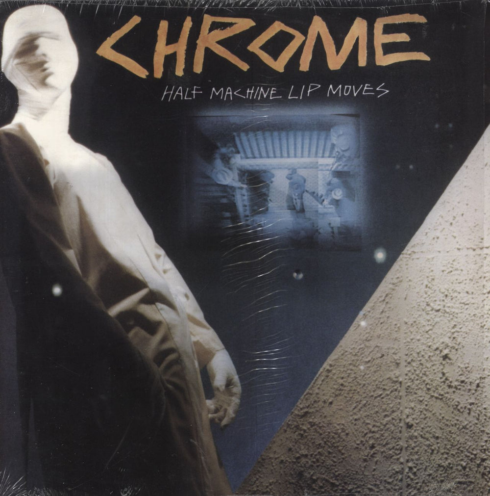 Chrome Half Machine Lip Moves - Shrink US vinyl LP album (LP record) CLP1991