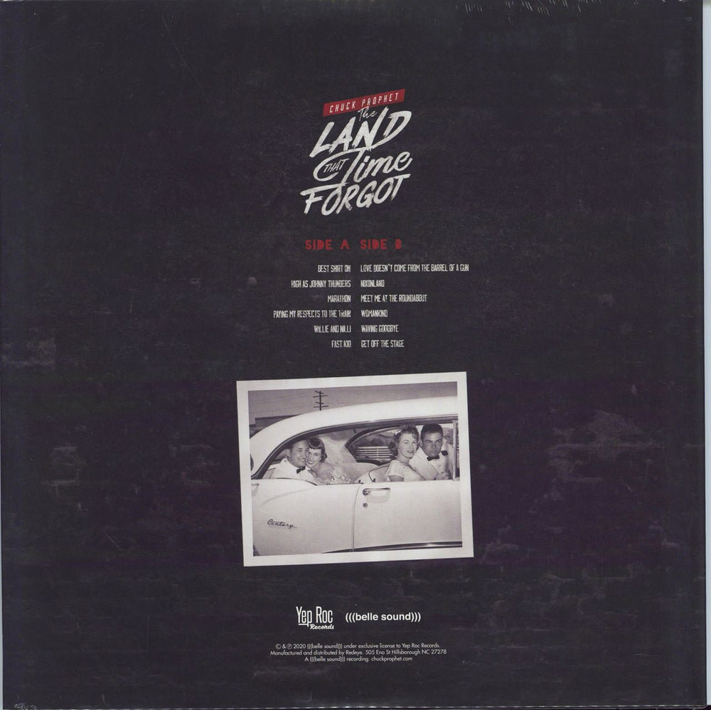 Chuck Prophet The Land That Time Forgot US vinyl LP album (LP record) 634457269132
