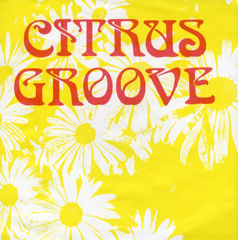 Citrus Groove Hit The Ground - Honey-Gold Vinyl US 7" vinyl single (7 inch record / 45) HON001