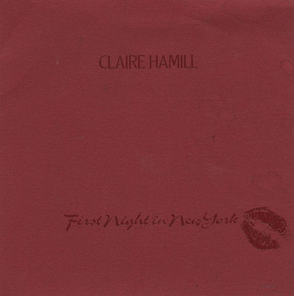 Claire Hamill First Night In New York UK 7" vinyl single (7 inch record / 45) K18440