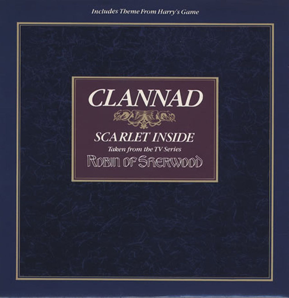 Clannad Scarlet Inside UK 7" vinyl single (7 inch record / 45) PB40033