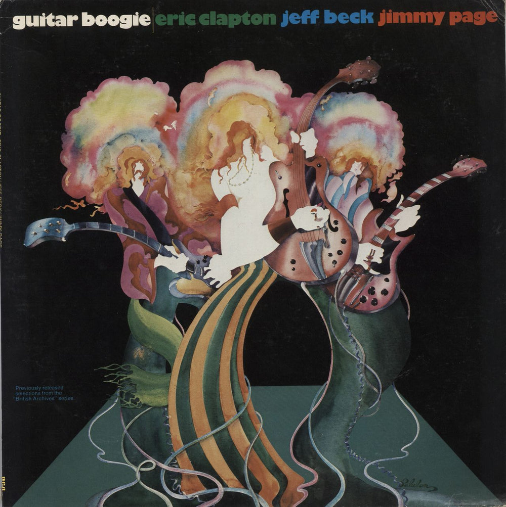 Clapton, Beck & Page Guitar Boogie US vinyl LP album (LP record) LSP-4624(E)