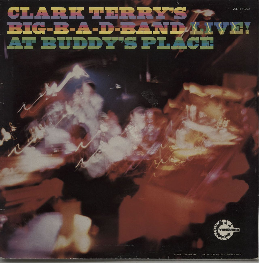 Clark Terry Big-B-A-D-Band Live! At Buddy's Place UK vinyl LP album (LP record) VSD79373