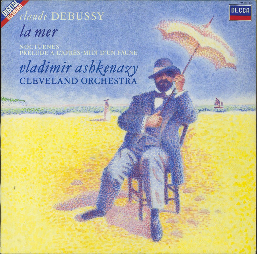 Claude Debussy Debussy: La Mer, Nocturnes & Prelude A l'Apres-Midi Dutch vinyl LP album (LP record) 417488-1