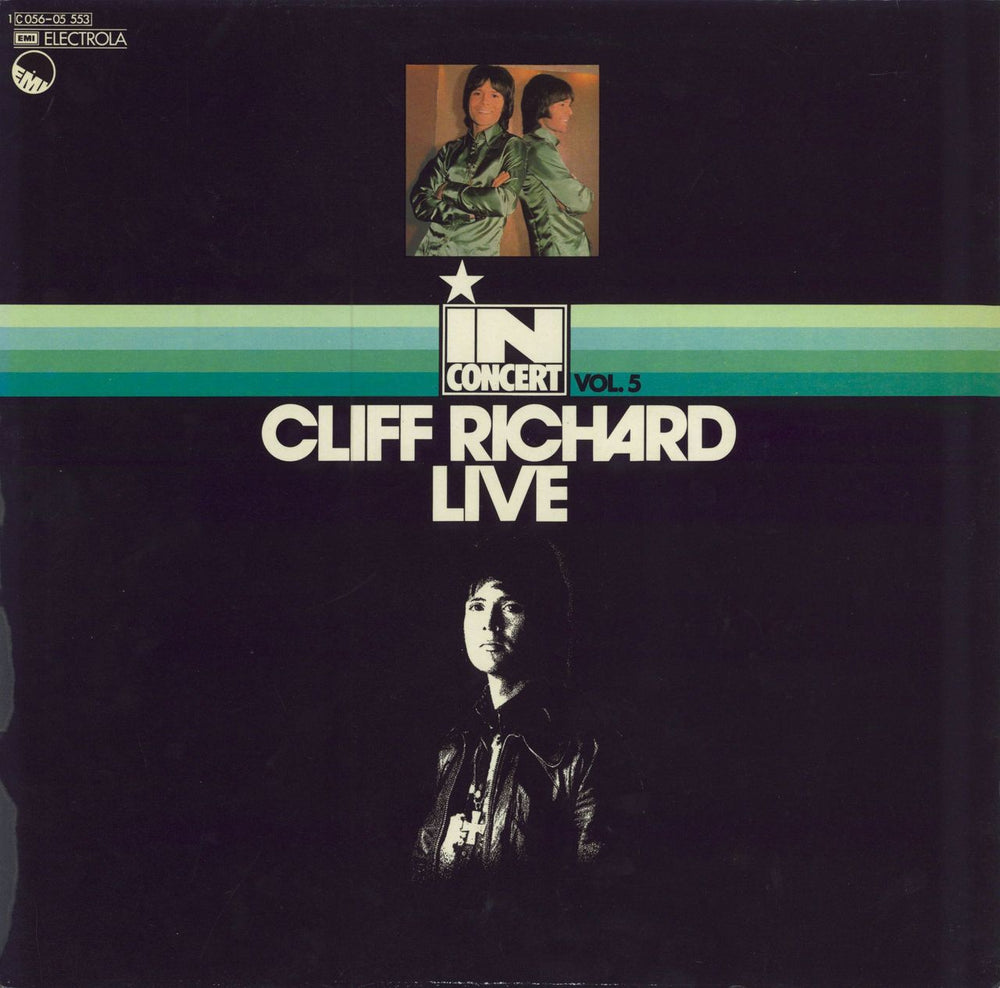 Cliff Richard Live German vinyl LP album (LP record) 1C056-05553