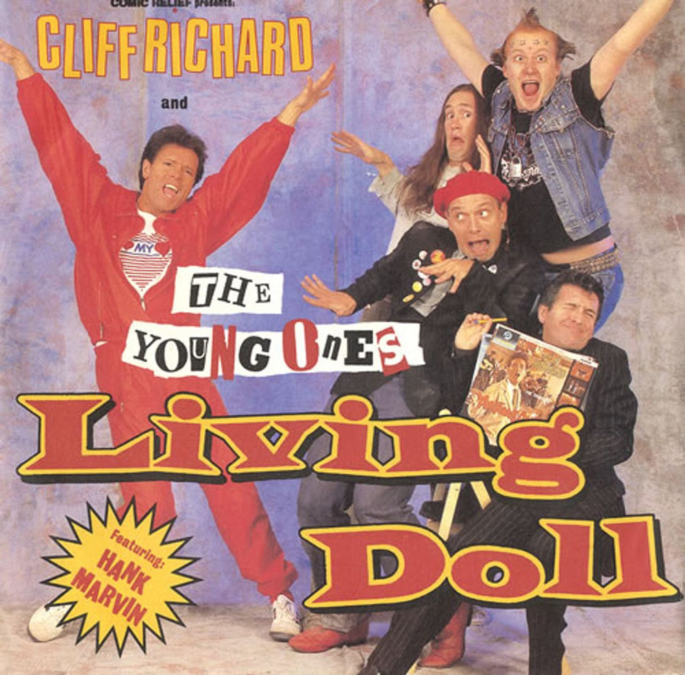 Cliff Richard Living Doll UK 7" vinyl single (7 inch record / 45) YZ65