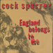 Cock Sparrer England Belongs To Me UK 7" vinyl single (7 inch record / 45) CAR255