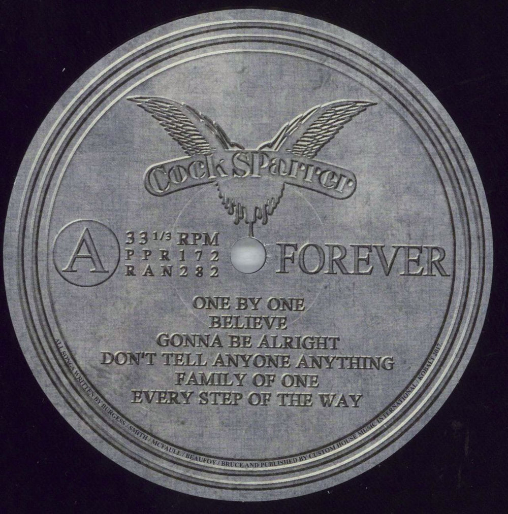 Cock Sparrer Forever - 180G UK vinyl LP album (LP record) I3CLPFO819660