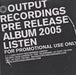 Colder Heat UK Promo CD-R acetate CD-R